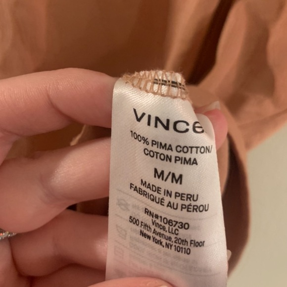 Vince Pima Cotton Tee - Picture 4 of 5